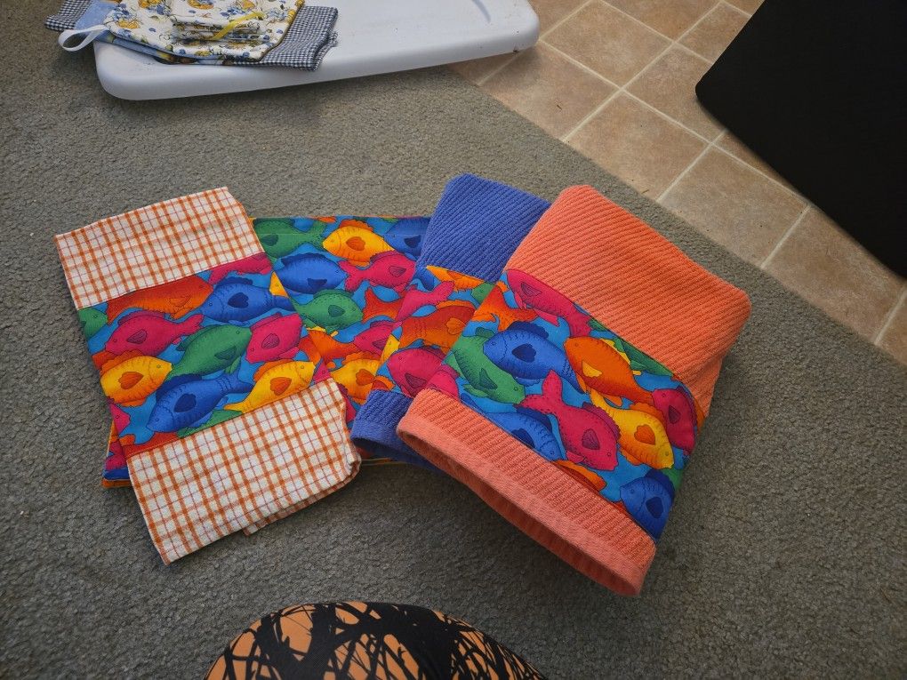 Towel And Place Mat Set