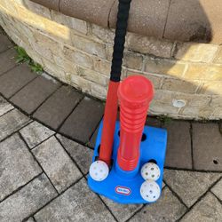 Little Tikes Tee Bat And Ball Set