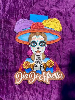 CATRINA DÍA DE MUERTOS FOAM DECORED