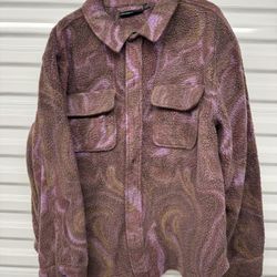 No Boundaries Men's Faux Sherling Jacket