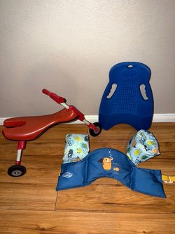 Toddler Tricycle, Swim Trainer Floaties, swimming kick board