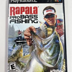 Rapala Pro Bass Fishing Sony PlayStation 2, 2010 Disc & Case Tested