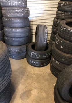 215/55/17 Used / Usadas