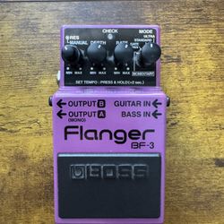 BOSS BF-3 Flanger Effects Pedal