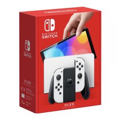 Nintendo Switch OLED – White Joy-Con – Excellent Condition
