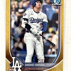 Shohei ohtani Rookie Lot . Gorgeous Refractor Numbered Cards