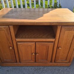 Oak TV stand