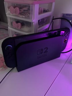 Nintendo Switch 2 with Animal Crossing New Horizons and 17 Amiibo Cards! Used only a few times!