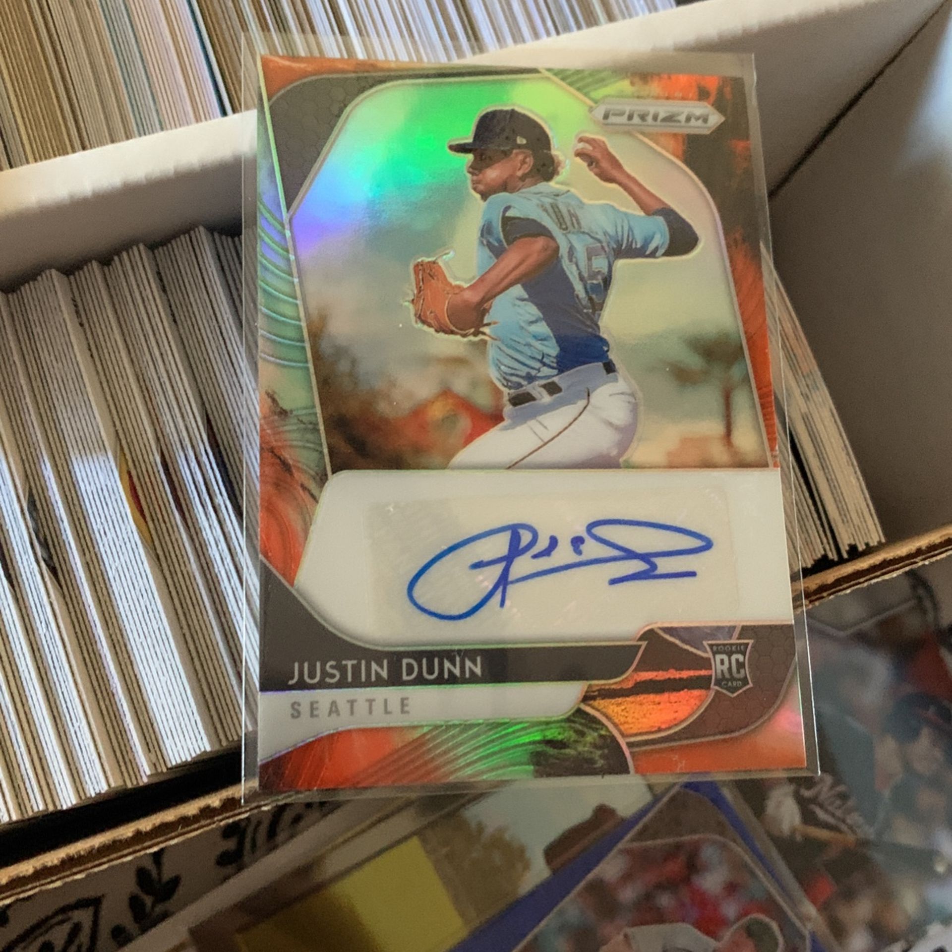 Justin Dunn Autographed Card 31/50