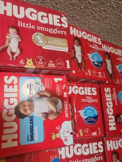 Huggies 1 $20 Each box.  PRICE IS FIRM