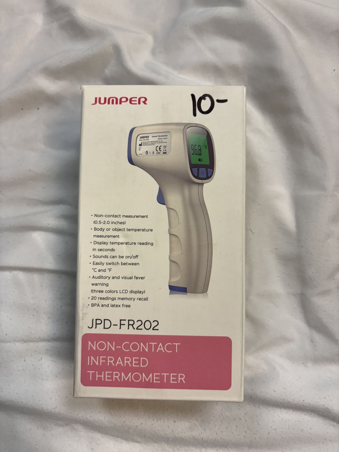 Jumper JPD-FR202 Non-Contact Infrared Thermometer
