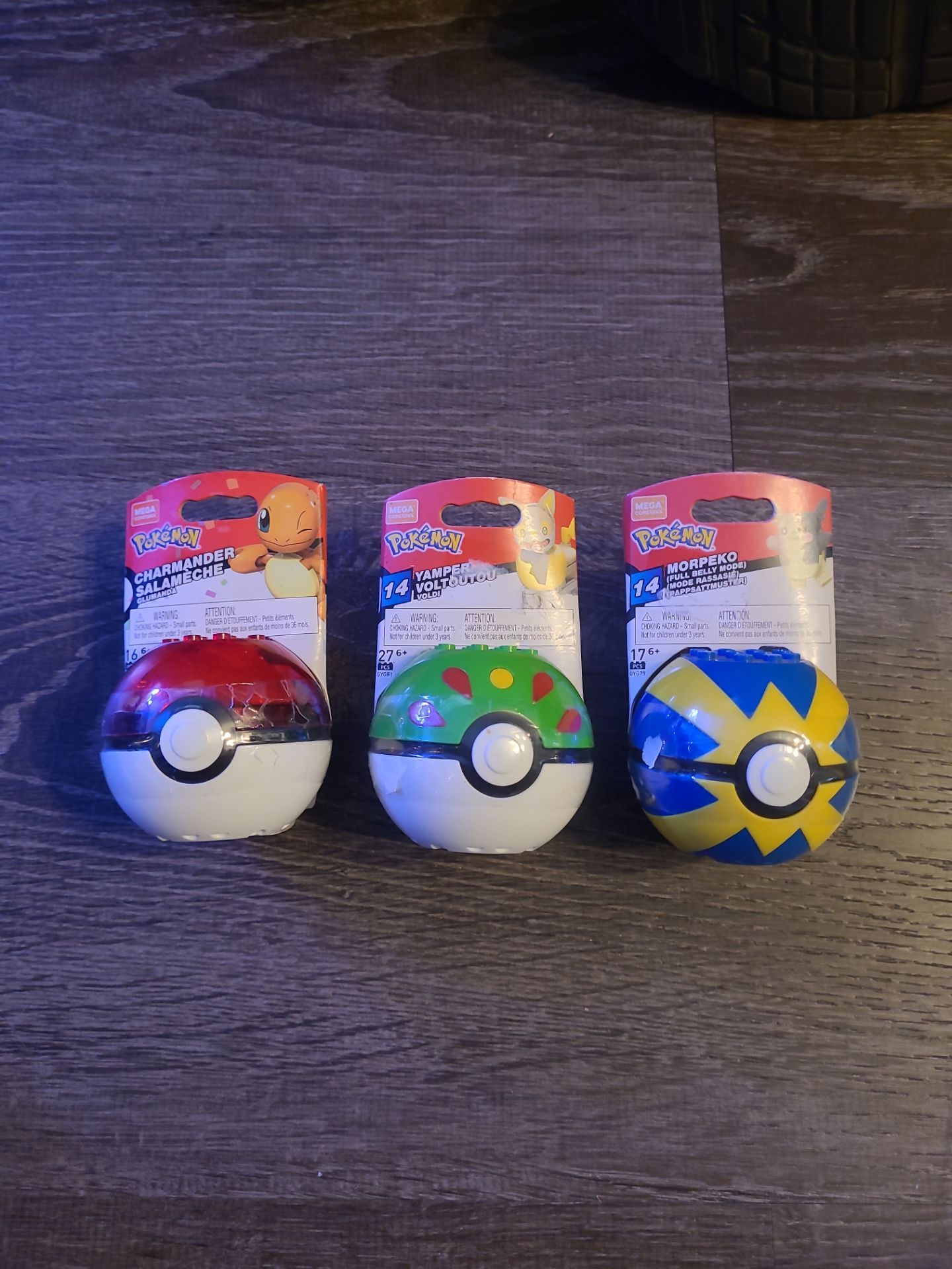 Pokemon Lego type balls