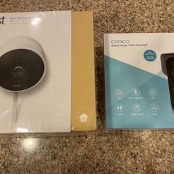 New! security camera & doorbell