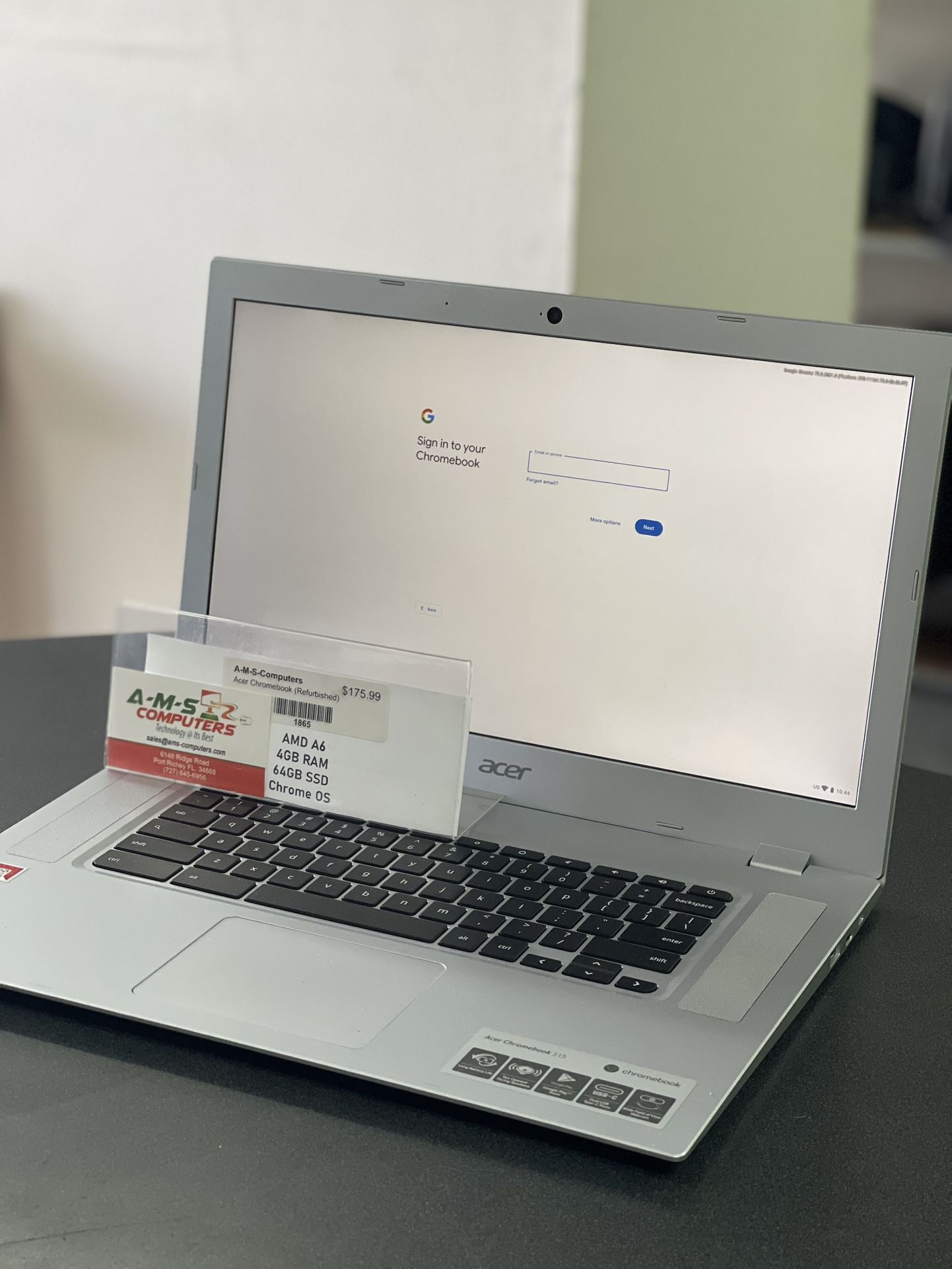 Refurbished Acer Chromebook