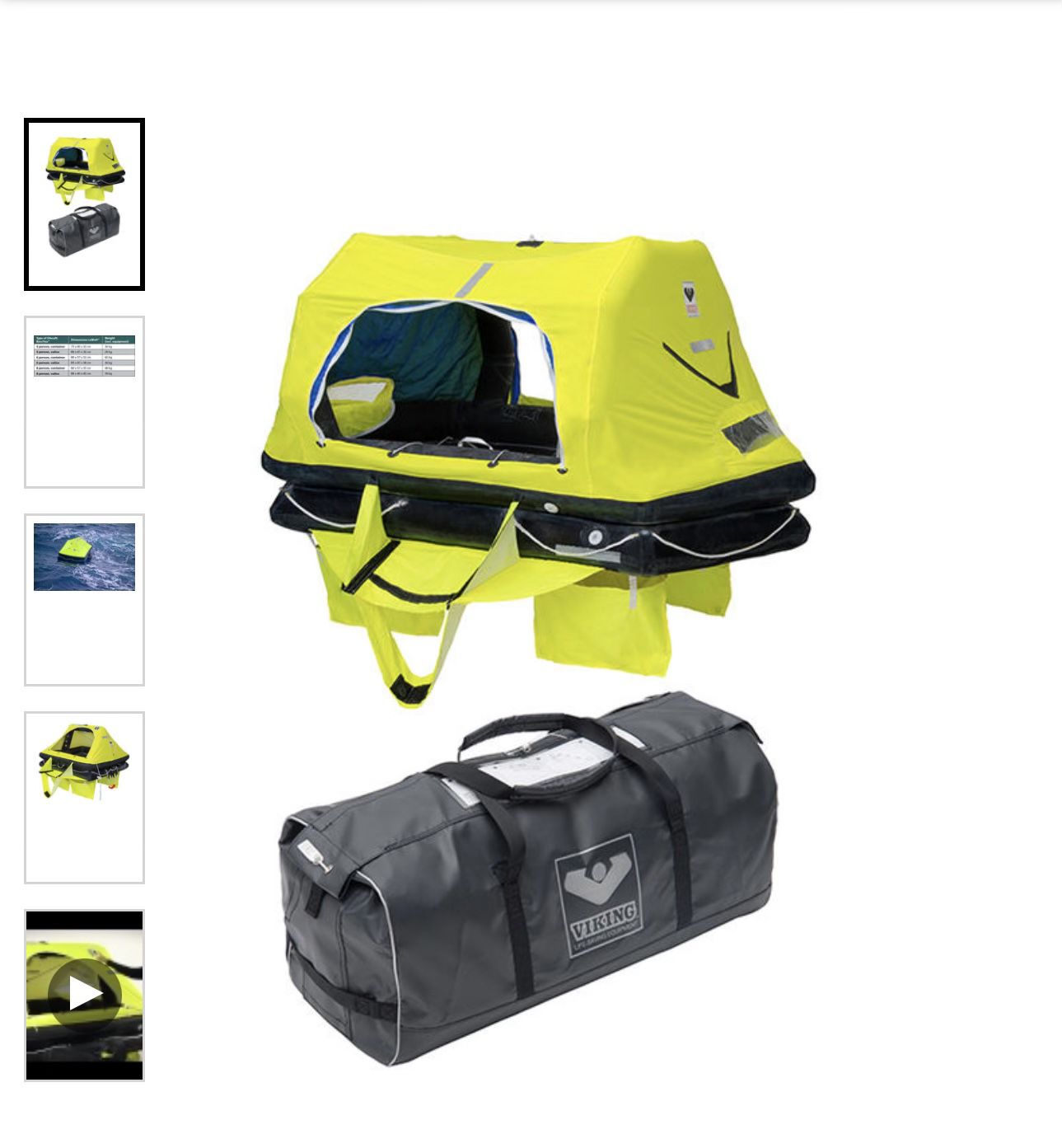 Viking Offshore 8-person Life raft 