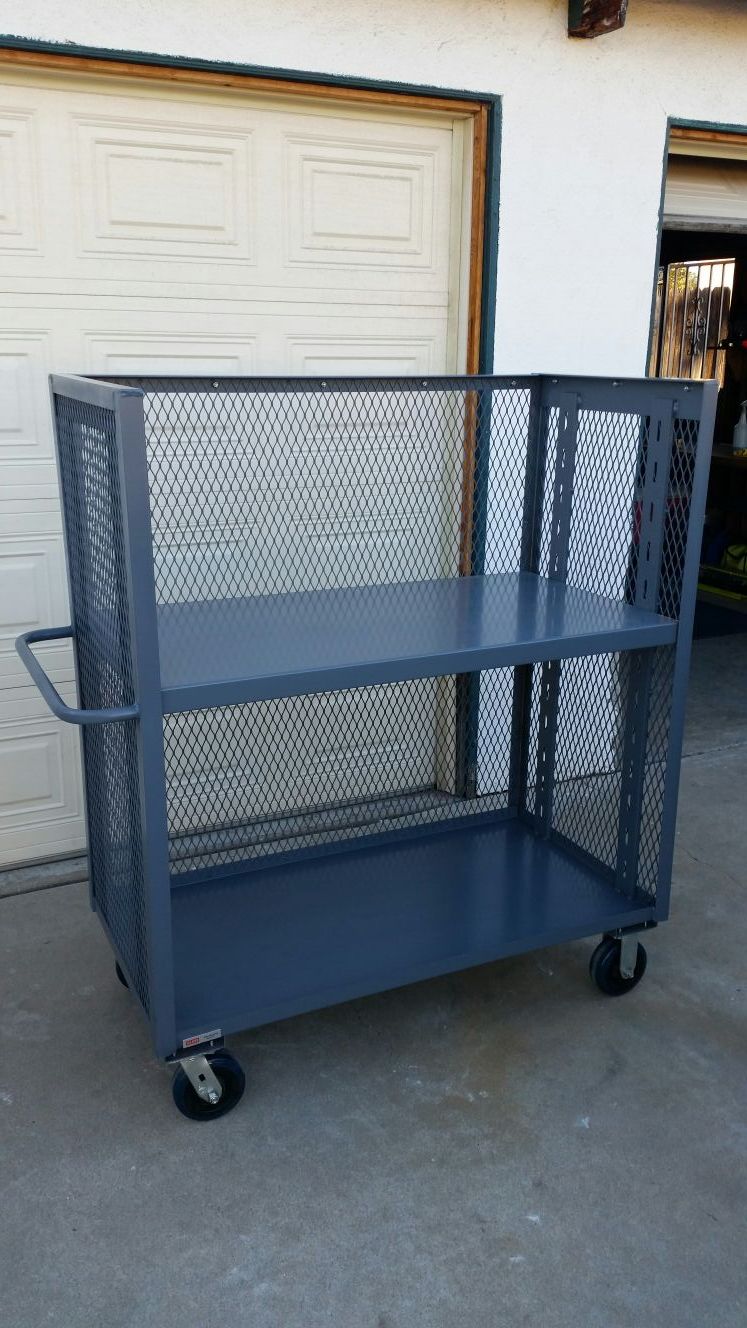 Welded stock picker cart ULINE!!!!