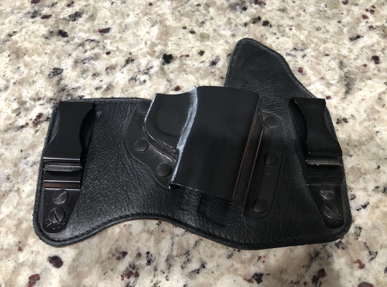 Galco KingTuk S&W M&P Shield Inside Waistband Holster Right Hand Kydex/Leather Black KT652B