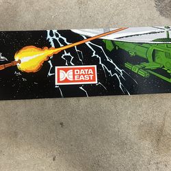 Data east helicopter tank game unknown arcade monitor bezel