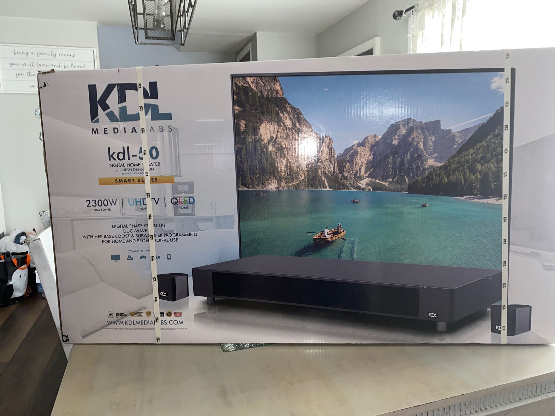 KDL - 50 Digital Home Theatre (7.1 HD Smart Series)