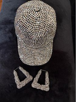 Hat and earring set