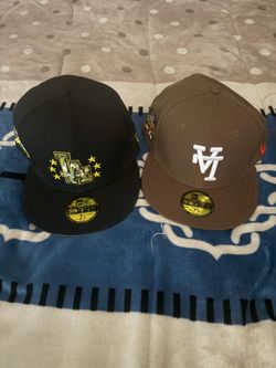 Brand new hats never worn both size 7 1/2 new era,selling both for 60.00