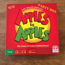 Apples To Apples