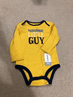 BRAND NEW: Carter’s onesie in size 18 Months