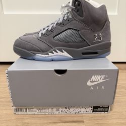 Jordan 5 Retro “Wolf Grey” Men’s Size 10 DD0587-002