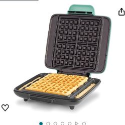 Dash Máquina para hacer gofres de lujo sin goteo de 1200 W + café hash browns, o cualquier desayuno, almuerzo y aperitivos con fácil limpieza, antiadh