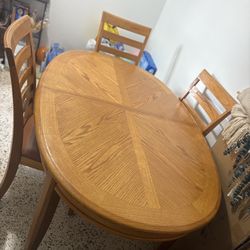 Dining Table With 3 Chairs 