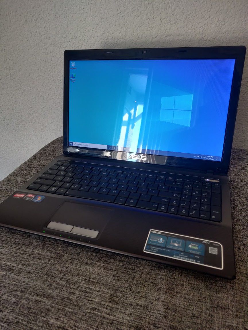15" Asus Laptop - 300 GB - Dual Core - 4GB Ram