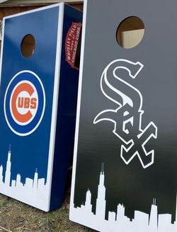 Cubs and white Sox corn
