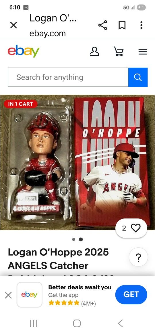 Angel Bobblehead Ohoppe