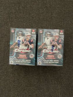 TOPPS NFL 2025 booster box $45 each