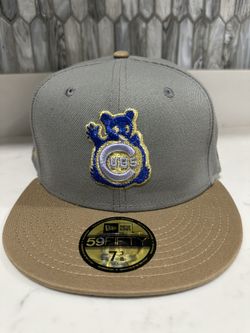 New Era Chicago Cubs All Star Game 59FIFTY Fitted - Misty Grey & Khaki 7 3/8 (New)