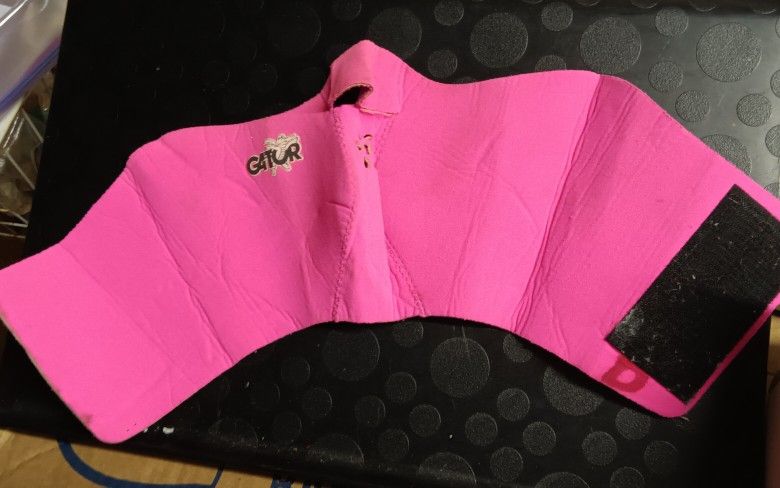 Hot Pink Gator Little Kids Ski Mask 