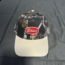 Darc Sport 5 Panel Hat Our Lane Woodland Camo / Cream