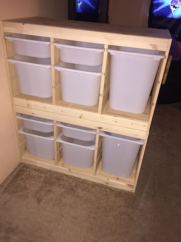 Ikea Trofast Storage Shelves And Containers For In Tacoma Wa Ikea Trofast Storage Shelves And Containers