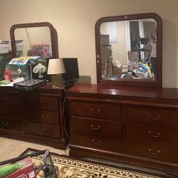 Two Mirror Cabinets 
