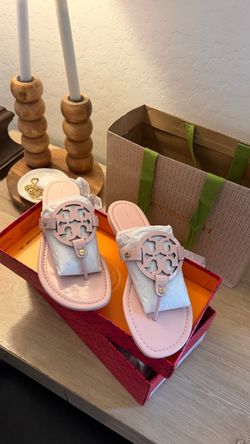 Tory Burch Miller Sandals Light Pink
