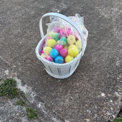 Easter Eggs Basket 