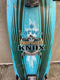 スケートボード Carver Taylor Knox pro model Carver Skateboards | The Fort Knox - Surfer