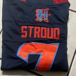 CJ Stroud Youth Size S Blue Navy !! 