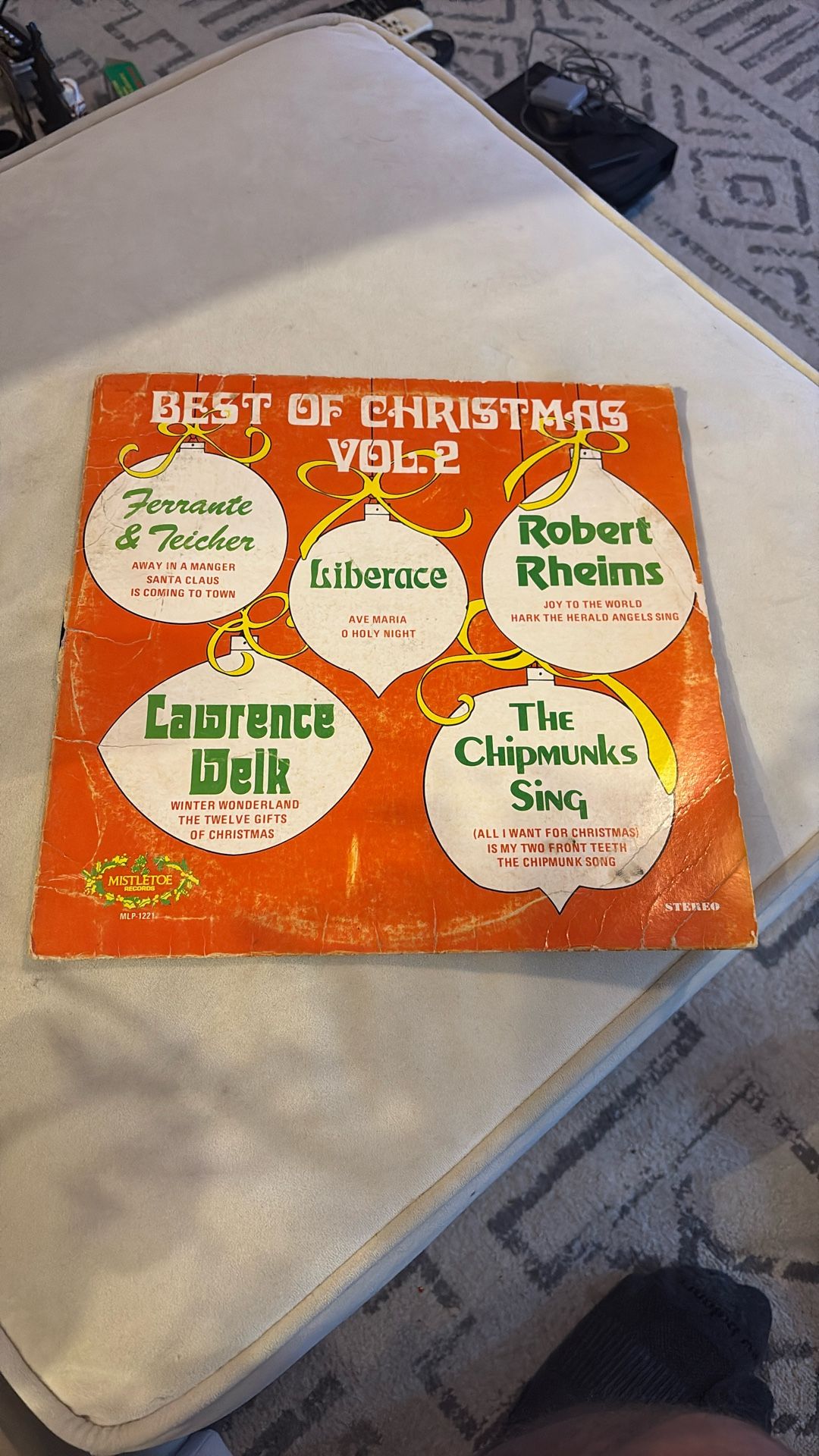 John Mathis “for Christmas” Vinyl Record