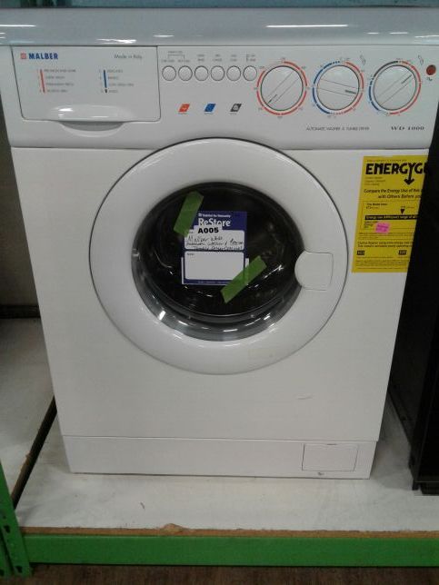 Energy saver Malber automatic Washer and tumble Dryer in one ** space saver