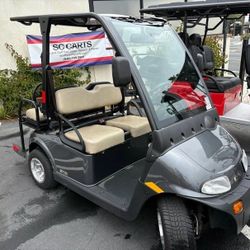 2019 E-Z-GO RXV 2Five 4-Passenger Non-Lifted 48-Volt FACTORY Street Legal LSV Golf Cart