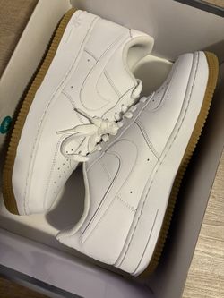 MEN'S NIKE AIR FORCE 1 '07 GUM CASUAL SHOES