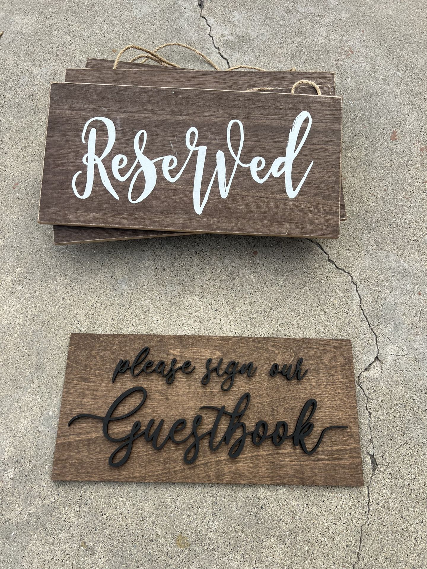 Wedding Signs