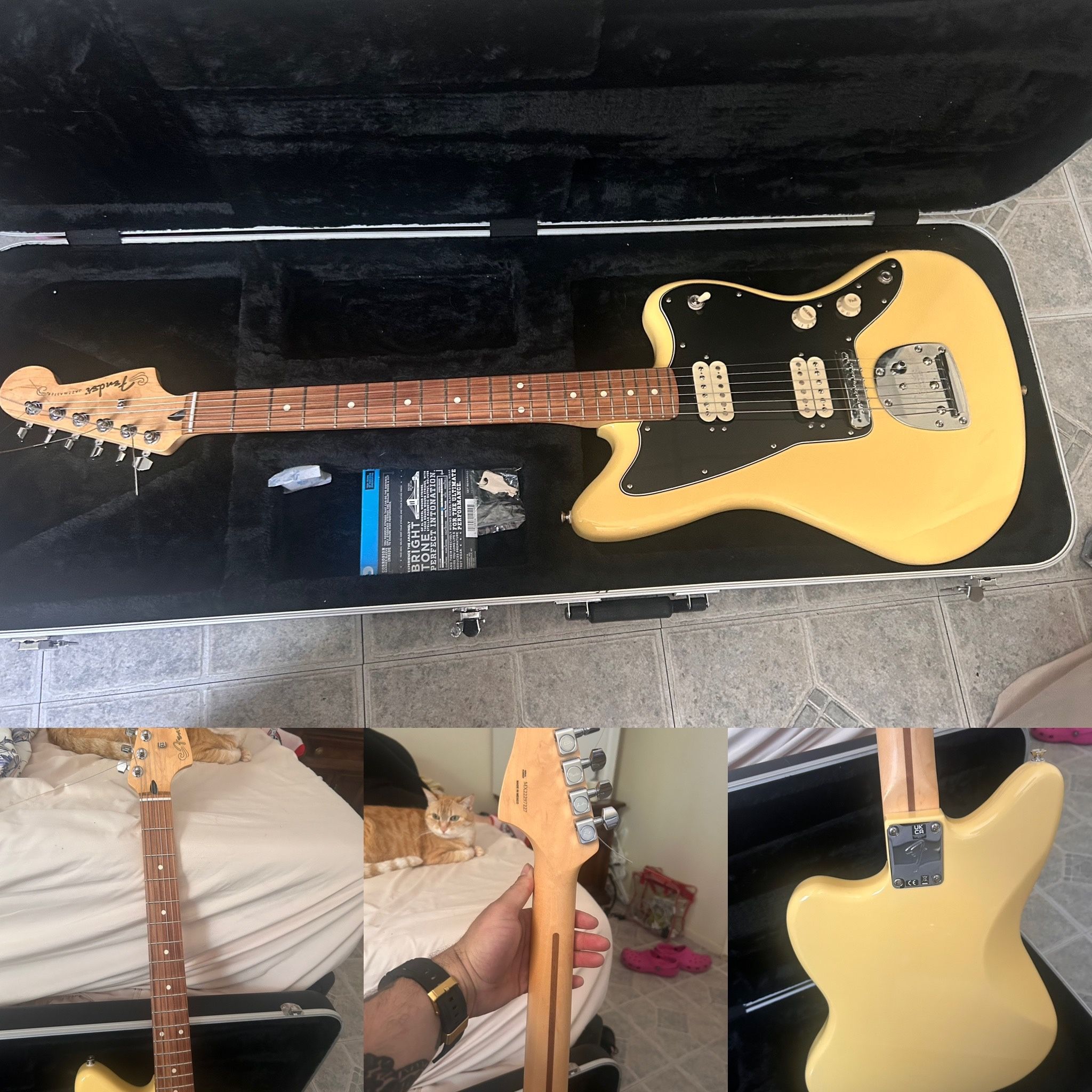 Fender jazzmaster Buttercream
