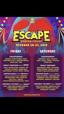 escape psycho circus